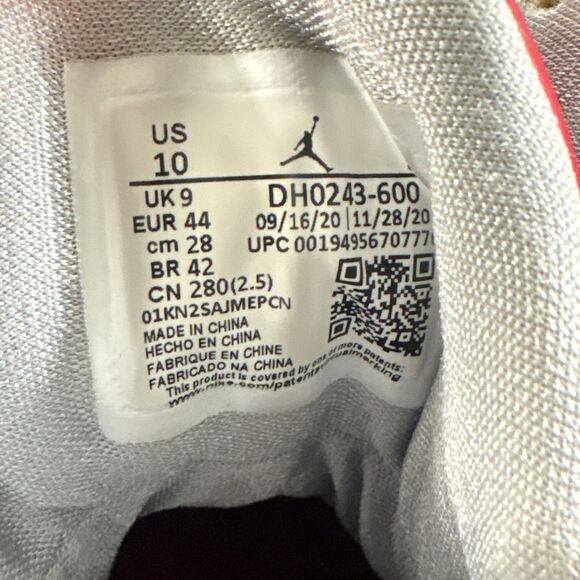 Nike Air Jordan Flight 45 High Red Black Basketball Shoes Men’s Size 10 DH0243-6 main image 8